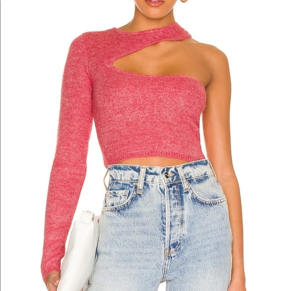 NWOT NBD Olivia Sweater in Red XS - Picture 2 of 6